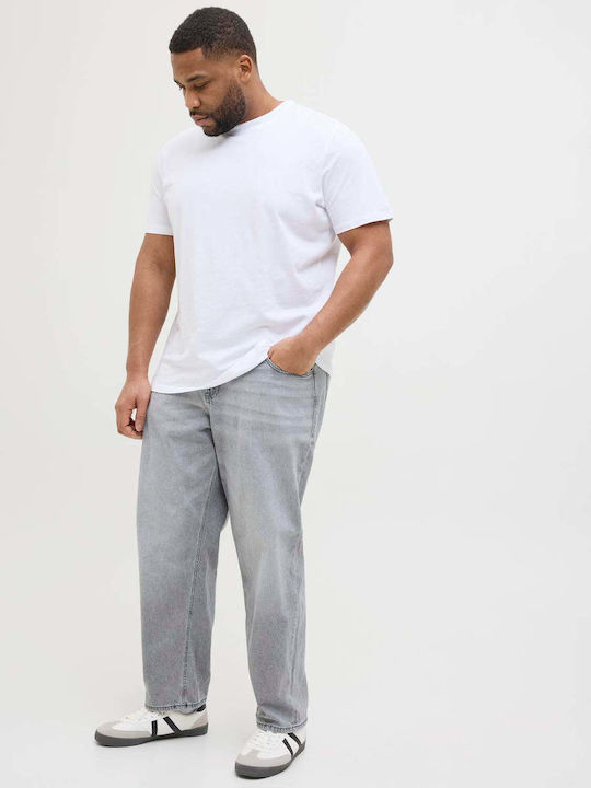Ανδρικό Παντελόνι Τζιν με Relaxed Εφαρμογή Grey