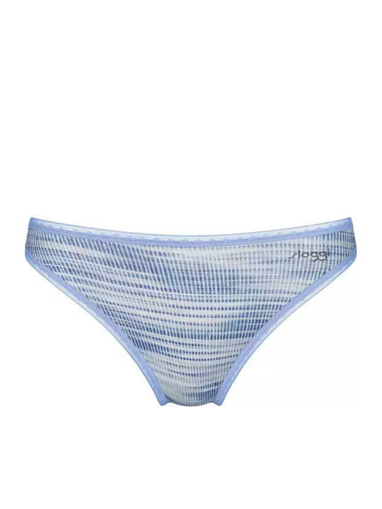 Go Tai Βαμβακερά Γυναικεία Slip 2Pack Μπλε