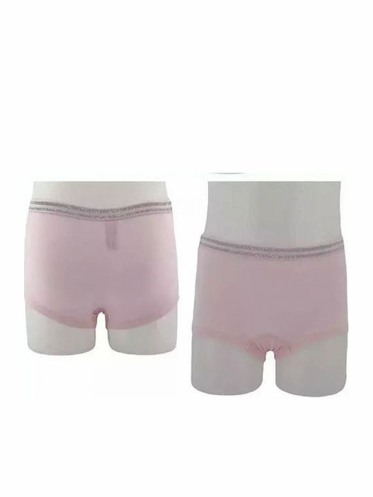 IDER Set of Kids' Boxers White, Pink 2pcs