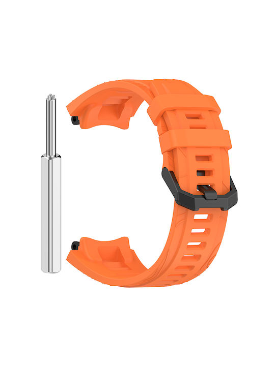 Techsuit Λουράκι Ρολογιού W067 Amazfit T-rex 3 Πορτοκαλί