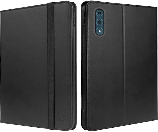 Rosso Flip Cover Μαύρη (Lenovo Yoga Tab Plus 12.7)
