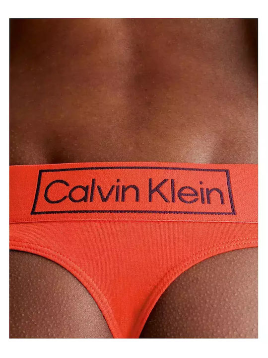 Damen Zeichenfolge Orange