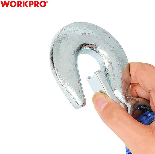 WorkPro Autoabschleppmittel mit Zugfestigkeit bis zu 5 Tonnen in Blau Farbe