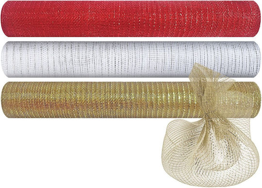 XMASfest Wrapping Paper for Gift Gold 300cm.