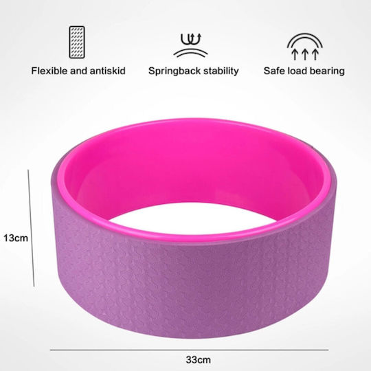 Yoga Wheel Bright Pink