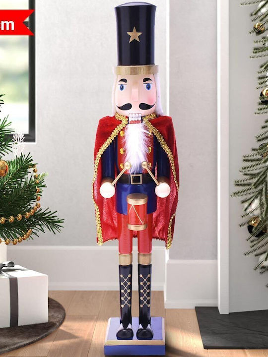 Bakaji Nutcracker de Crăciun Lemn