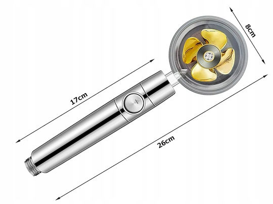 Verk Group Sink Shower Tap with Hose , Filter and Start/Stop Button