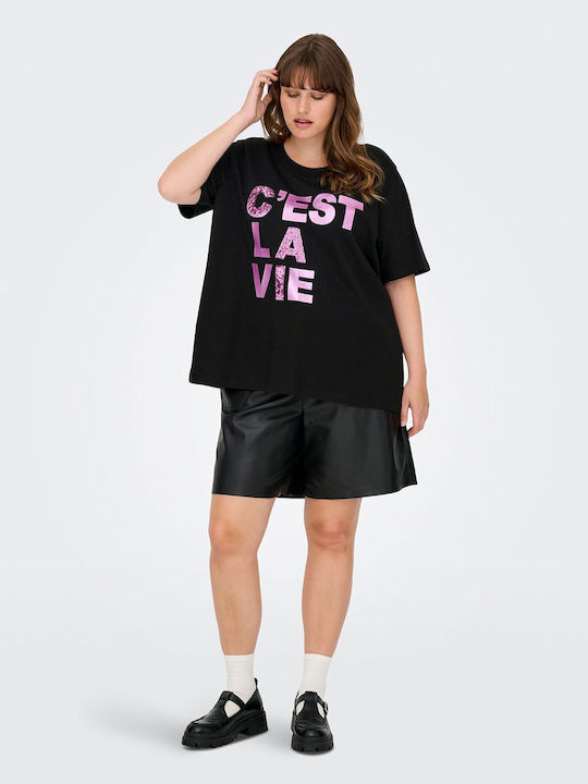Γυναικείο T-shirt Μαύρο