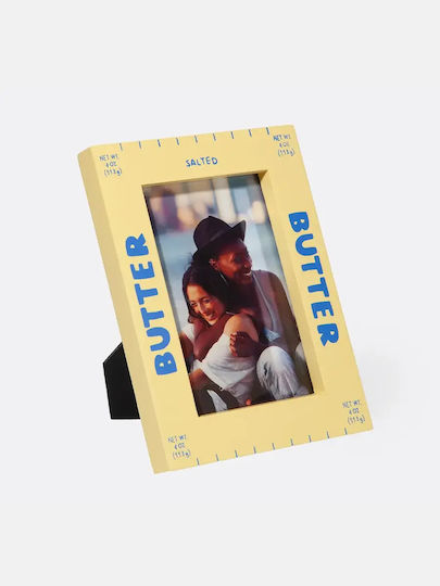 DOIY Photo Frame with Gold Wooden Frame