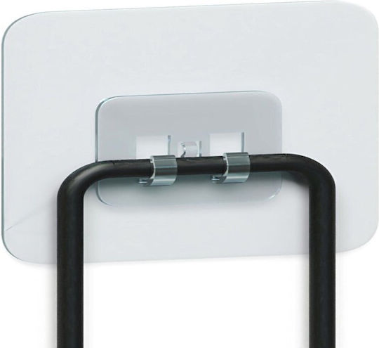 Femmit Ecke An der Wand montiertes Badezimmerregal 2 Stück Selbstklebend Premium Schwarz Matt 20 x 10 cm