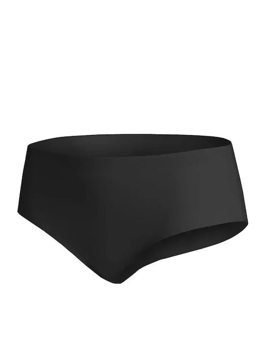 Simple Γυναικείο Slip χωρίς Ραφές Μαύρο