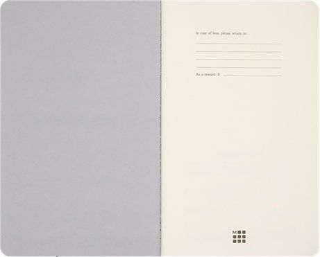 Moleskine Ограничено Издание Cahier Бележник Булет Журнал с Бели Страници с Поставка за Химикалка Черен