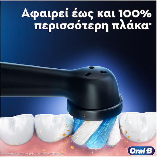 Oral-B Io Series 3 Electric Toothbrush with Pressure Sensor and Travel Case Black