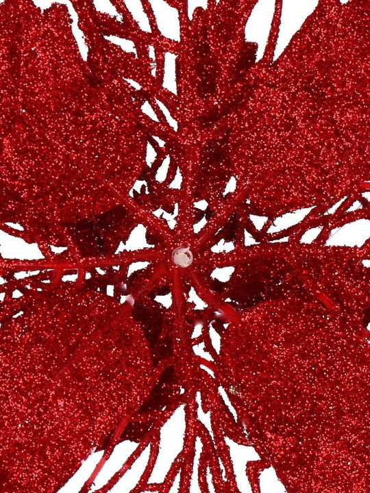 Weihnachtsdekoration Metallisch Blume Länge 16cm. 10Stück