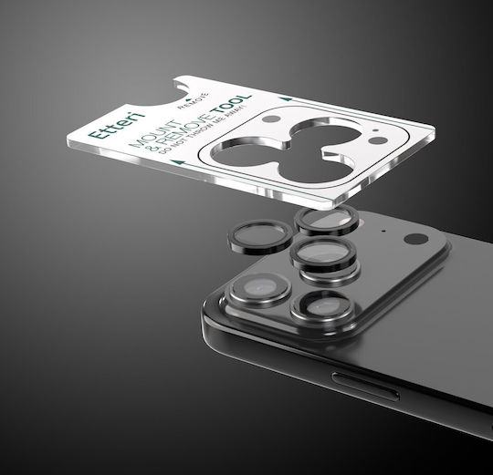 Etteri Kameralinenschutz Für iPhone 17 Pro 17 Pro Max Schwarzes