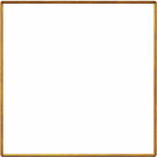 vidaXL Metal Garden Border in Brown Color 1.0m x 25cm