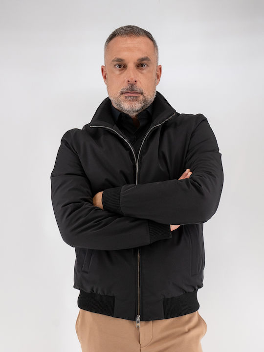 Μπουφάν Bomber Μαύρο
