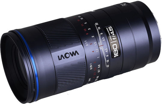 Laowa Full Frame Camera Lens 180mm f/4.5 1.5x Macro for Canon EF Mount Black