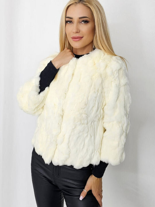 Дамска кожухарка White