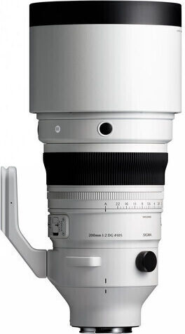 Sigma Full Frame Camera Lens 200mm f/2 DG OS Telephoto for Leica L Mount White