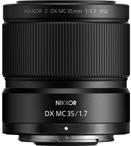 Nikon Crop Camera Lens Nikkor Z DX MC 35mm f/1.7 Macro for Nikon Z Mount Black