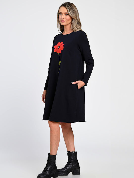 Rochie Midi Drapată Bej
