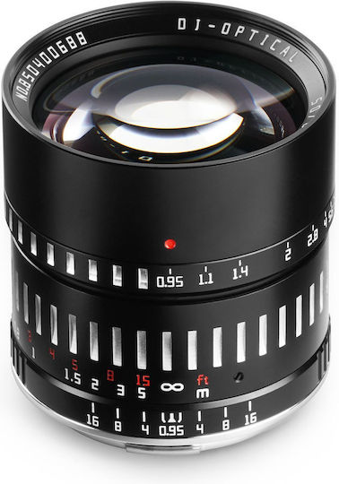 TTArtisan Crop Φωτογραφικός Φακός 50mm F/0.95 Σταθερός για Leica L Mount Ασημί