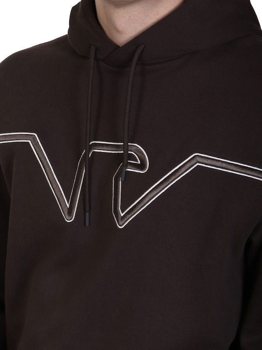Sweatshirt with Hood Khaki