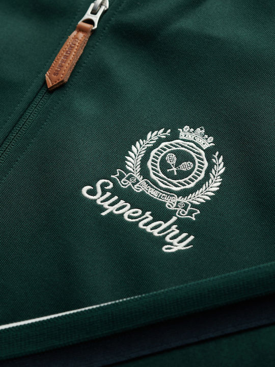 Country Club Дамска Суитшърт Жакет Зелен емайл
