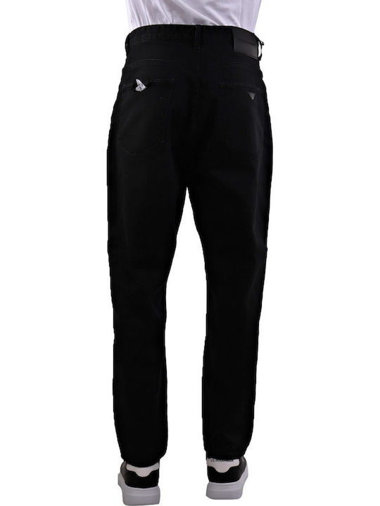 Trousers in Loose Fit Black