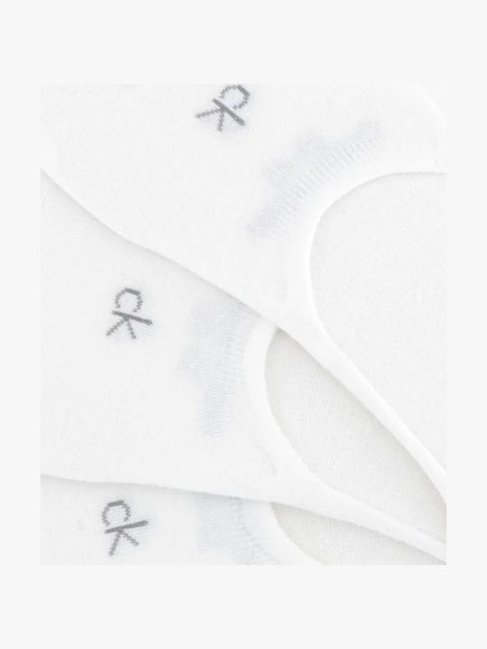 Calvin Klein Ανδρικές Κάλτσες Λευκο 3Pack Calvin Klein Ανδρικές Κάλτσες Λευκο 3Pack