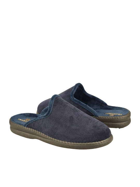 Herren Hausschuhe Blau