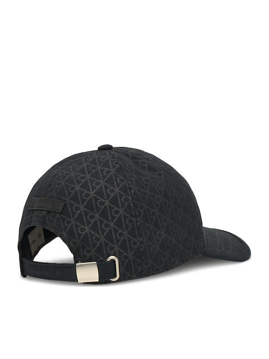 Calvin Klein Emblem Print Baseball Cap Women Calvin Klein Γκρι Μαυρο Lv04f5036g-ub1