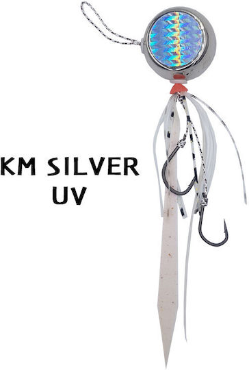 Owner Tai Rubber Cus Изкуствена Стръв Плъзгач за скорост 80гр Km Silver