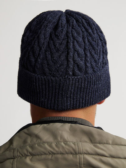 Beanie Beanie Knitted in Blue color
