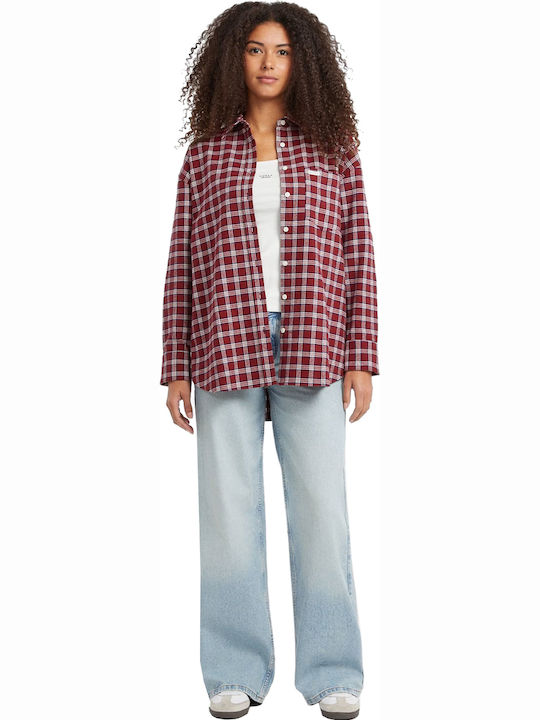 Women's Long Sleeve Shirt Ravishing Red