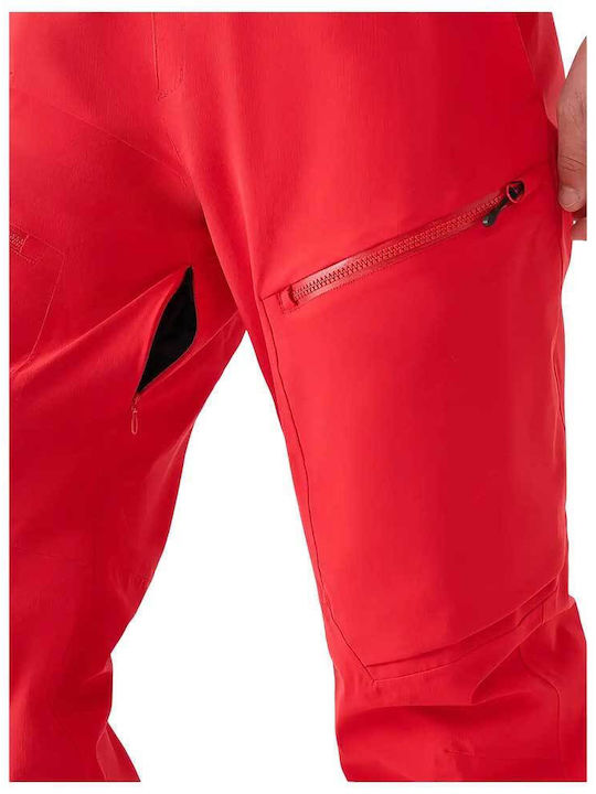 4F 4FWAW25TFTRM1086-62S Men's Trousers for Ski & Snowboard Red