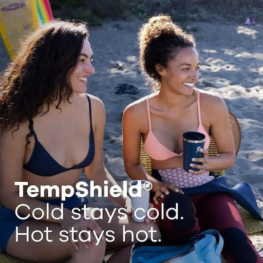 Hydro Flask All Around Tumbler Чаша Термос Неръждаема Стомана Без BPA 473мл Beachplum с Сламка и Дръжка