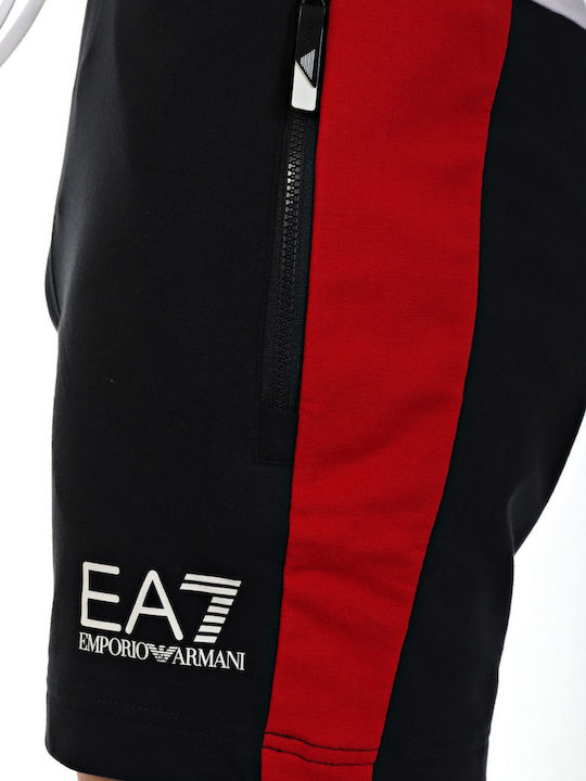 Men's Athletic Shorts Blue-red-white