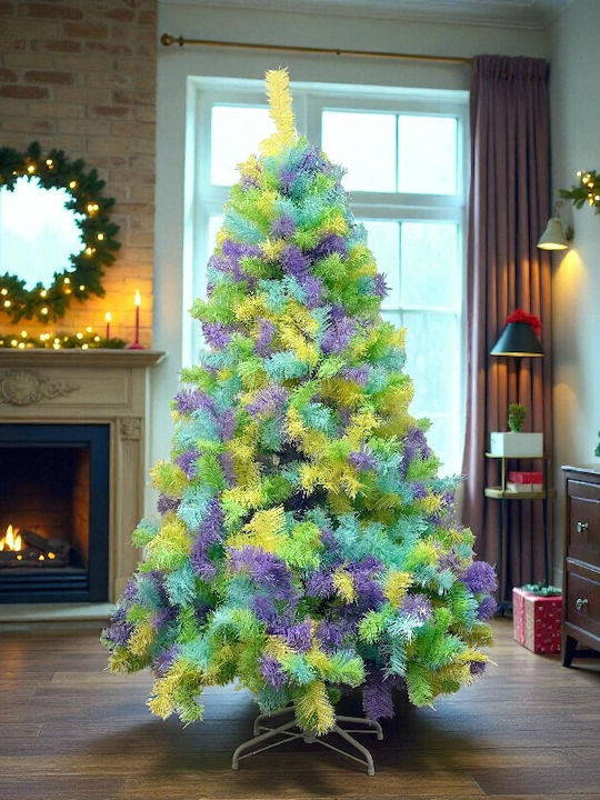 Christmas Tree 180cm with 1260 Branches Yellow