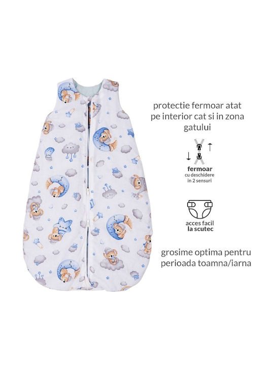 Kidizi De primăvară Sac de dormit 1 tog Albastru