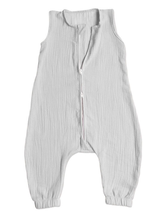 Kidizi Summer Sleeping Bag 0.3 Tog Light Grey