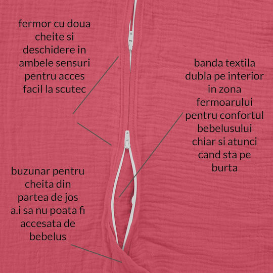 Kidizi Sac De Dormit Pentru Bebeluşi Vara Chilli