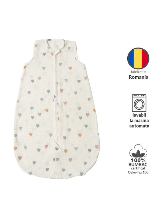 Kidizi Sommer Baby Schlafsack Hearts
