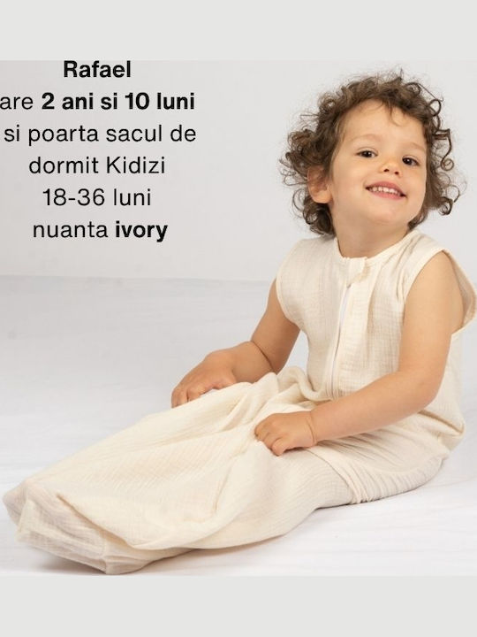 Kidizi Vara Sac de dormit 0.3 tog Ivory