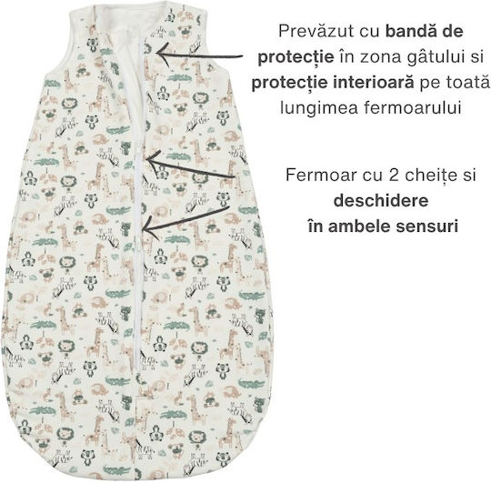Kidizi Sac De Dormit De Primăvară Safari Kidizi Sac De Dormit De Primăvară Safari