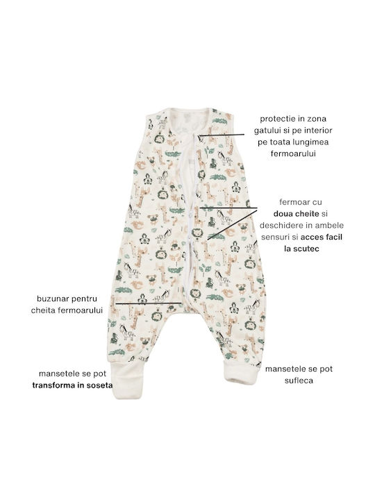 Kidizi Sommer Schlafsack 0.5 Tog Safari Summer