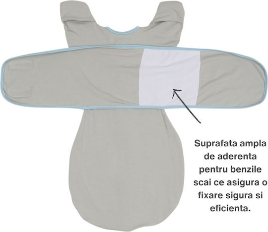 Kidizi Sommer Schlafsack 0.5 Tog Gray