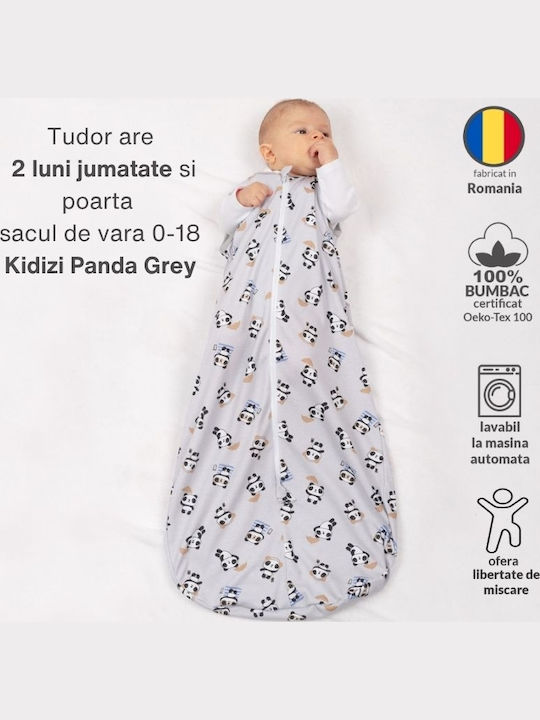 Kidizi Καλοκαιρινός Υπνόσακος 0.5 tog Grey