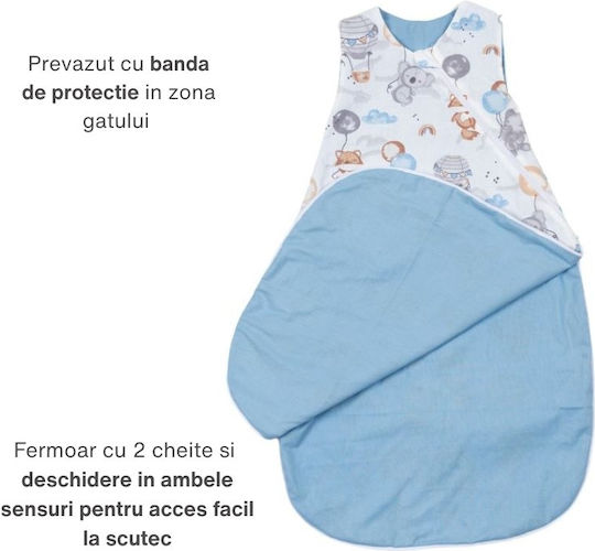 Kidizi Vara Sac de dormit 0.5 tog Albastru
